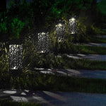 Outdoor Hollowing Out Solar Energy Garden Lawn Lamp