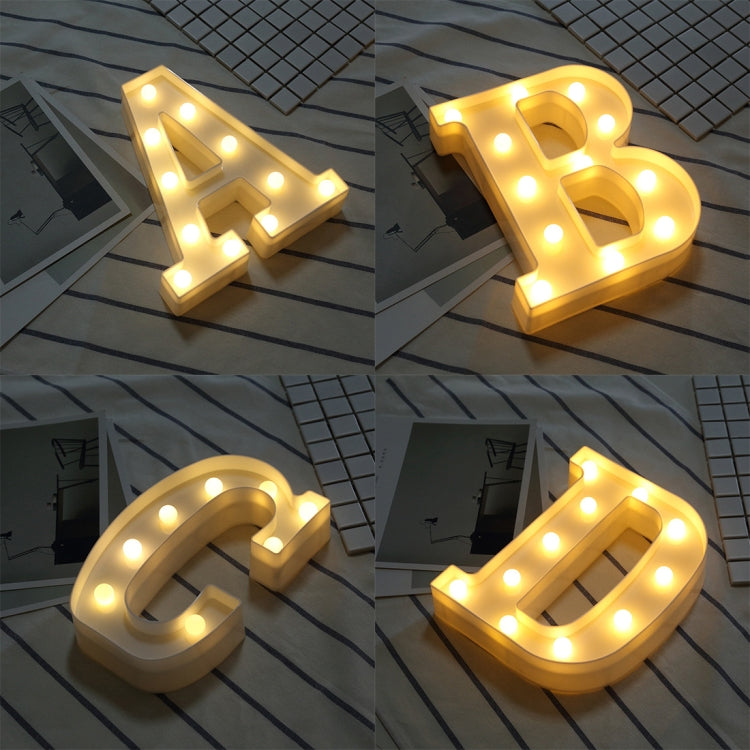 Dry Battery Powered Warm White Standing Hanging LED Holiday Light, A, N, B, O, C, P, Q, D, R, E, F, S, G, T, H, U, I, V, J, W, K, X, L, Y, M, Z