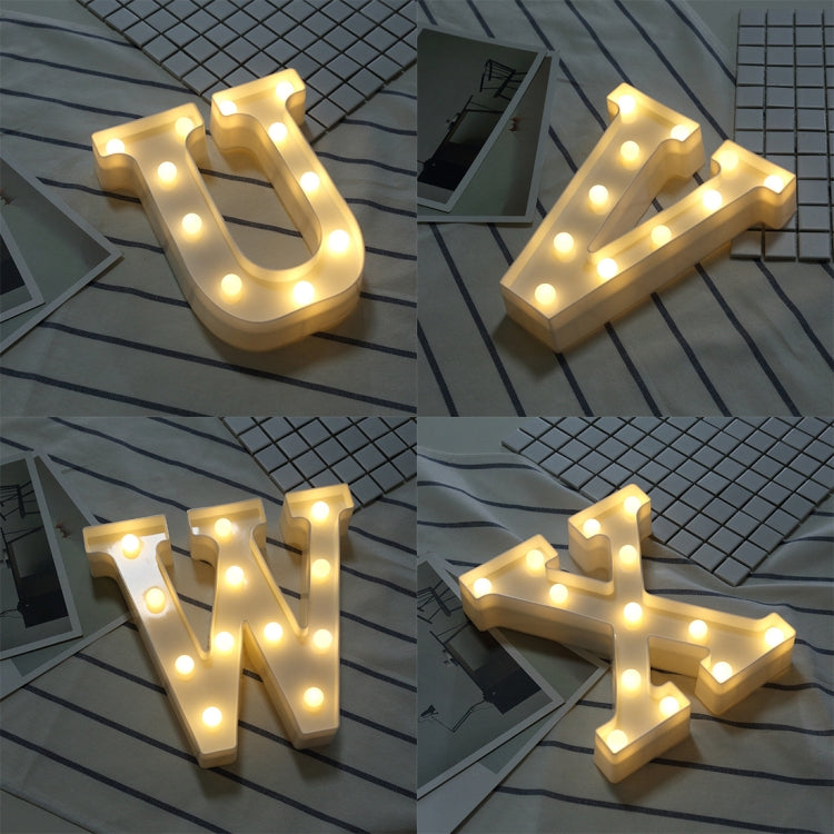 Dry Battery Powered Warm White Standing Hanging LED Holiday Light, A, N, B, O, C, P, Q, D, R, E, F, S, G, T, H, U, I, V, J, W, K, X, L, Y, M, Z