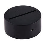 7 Color Discoloration Creative Visual Stereo Lamp Desk Lamp Night Light, Spiral Style