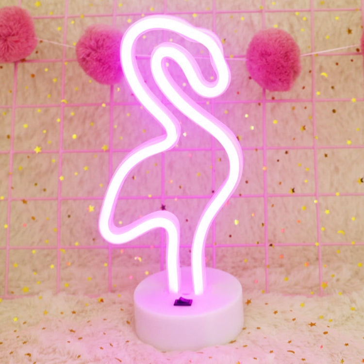 Warm Fairy Decorative Lamp Night Light for Christmas, Wedding, Party, Bedroom, Flamingo