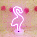 Warm Fairy Decorative Lamp Night Light for Christmas, Wedding, Party, Bedroom, Flamingo