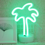 Warm Fairy Decorative Lamp Night Light for Christmas, Wedding, Party, Bedroom, Coconut Tree