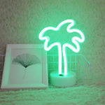 Warm Fairy Decorative Lamp Night Light for Christmas, Wedding, Party, Bedroom, Coconut Tree