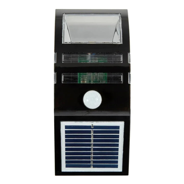 80 LM 6000-6500K Outdoor Wall Light with 5V 0.5W Solar Panel, 0.2W White Light