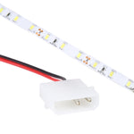 1m Bare Board 5730 SMD LED White Light Computer Host Rope Light, DC 12V, 5730 SMD LED