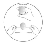 120LM 7000K USB Charging Hollywood Style Cosmetic Lighted Bulb Dresser Lamp, Cable Length: 4.6m, DC 5V