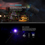 Dynamic Red + Green Laser Mini Outdoor Lamp, CMF-A103