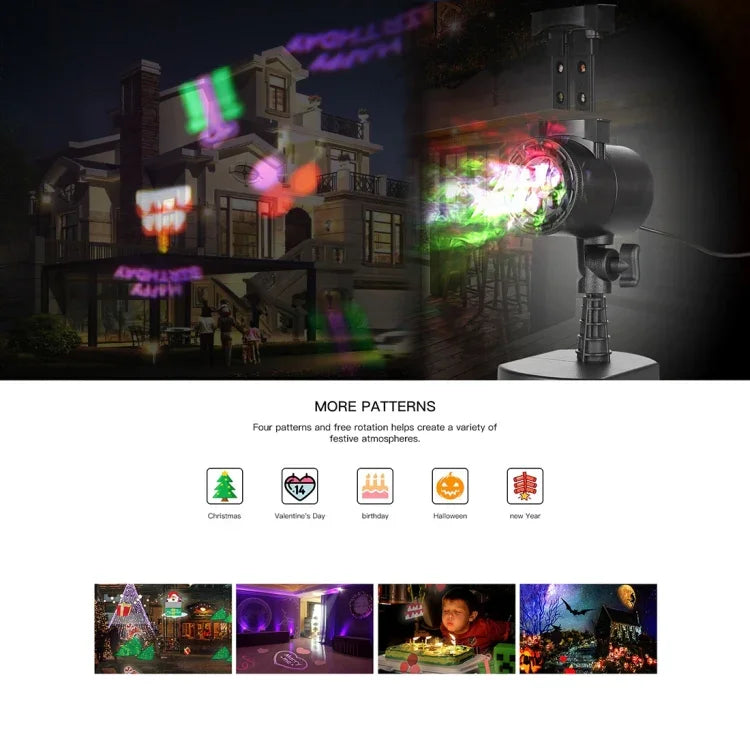 8 Groups Patterns Outdoor Lawn Lamp, CPF-LM401