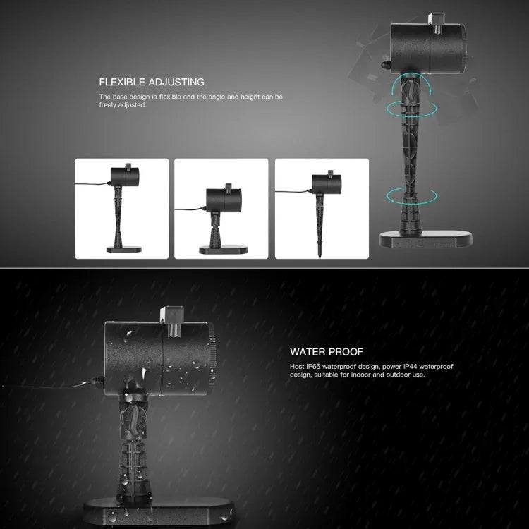 8 Groups Patterns Outdoor Lawn Lamp, CPF-LM401