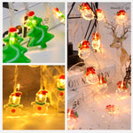 1.5m 10 Lights Christmas Tree LED Decorative Light String, Christmas Tree