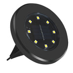 4 PCS 8 LEDs IP65 Waterproof Solar Powered Buried Lamp Garden Villa Garden Lawn Decorative Spotlight