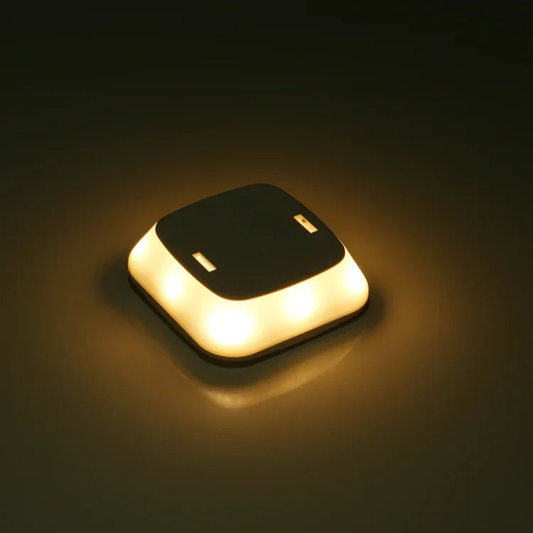 CL053 LED Square Human Body Sensor Light, Style: Battery Models, Style: Battery Models