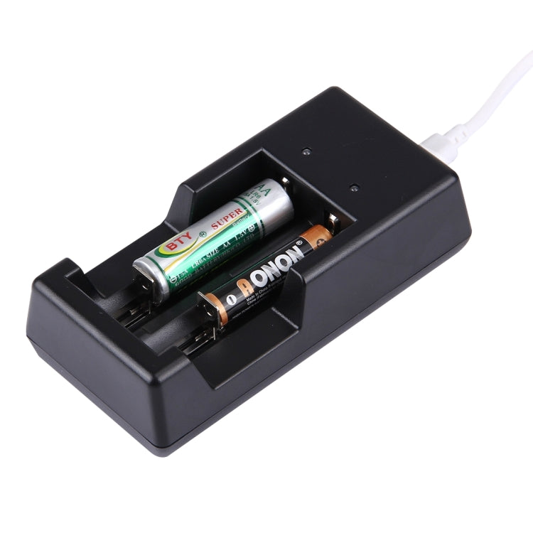 شاحن بطاريات USB عالمي 1.2 فولت / 3.7 فولت قابل لإعادة الشحن، عالمي