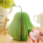 Fruit Notes Stickers, Apple, Watermelon, Peaches, Pear