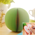 Fruit Notes Stickers, Apple, Watermelon, Peaches, Pear