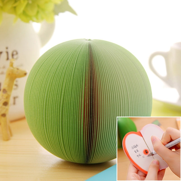 Fruit Notes Stickers, Apple, Watermelon, Peaches, Pear