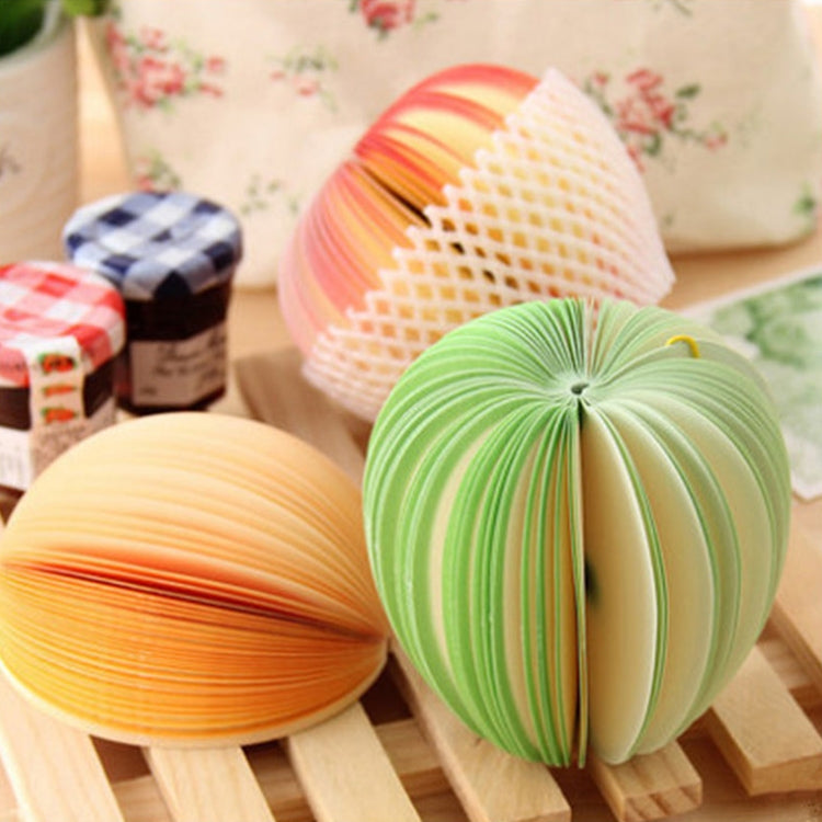 Fruit Notes Stickers, Apple, Watermelon, Peaches, Pear