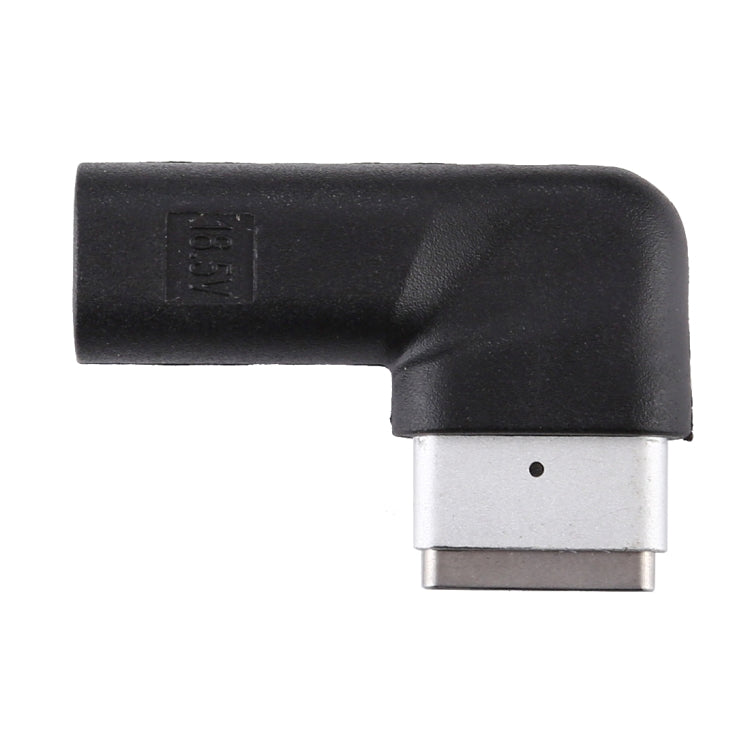 محول شحن أنثى USB-C / Type-C إلى ذكر 5 دبابيس MagSafe 2 (على شكل T)، Type-C إلى MagSafe 2