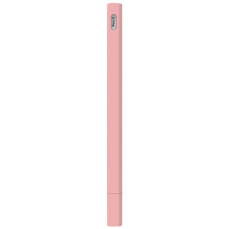 LOVE MEI غطاء حماية سيليكون لقلم Apple Pencil 2 على شكل مثلث، لقلم Apple Pencil 2