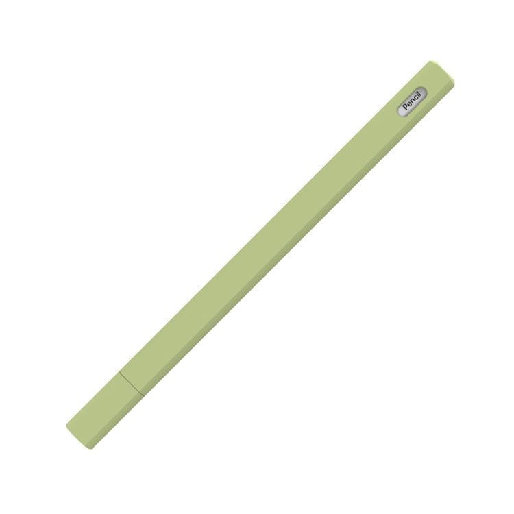 LOVE MEI غطاء حماية سيليكون لقلم Apple Pencil 2 على شكل مثلث، لقلم Apple Pencil 2