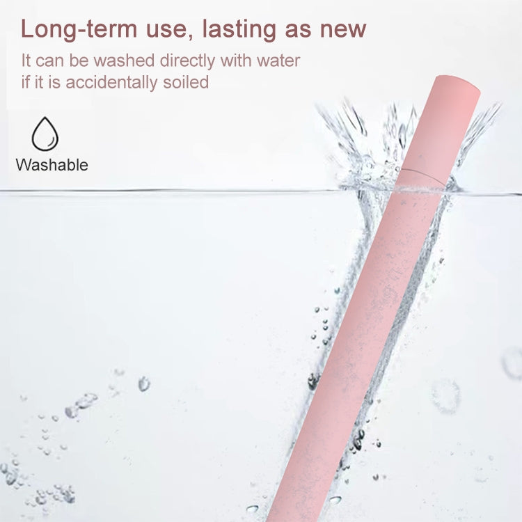 LOVE MEI غطاء حماية سيليكون لقلم Apple Pencil 2 على شكل مثلث، لقلم Apple Pencil 2