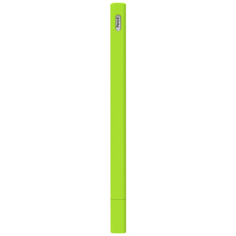 LOVE MEI غطاء حماية سيليكون لقلم Apple Pencil 2 على شكل مثلث، لقلم Apple Pencil 2