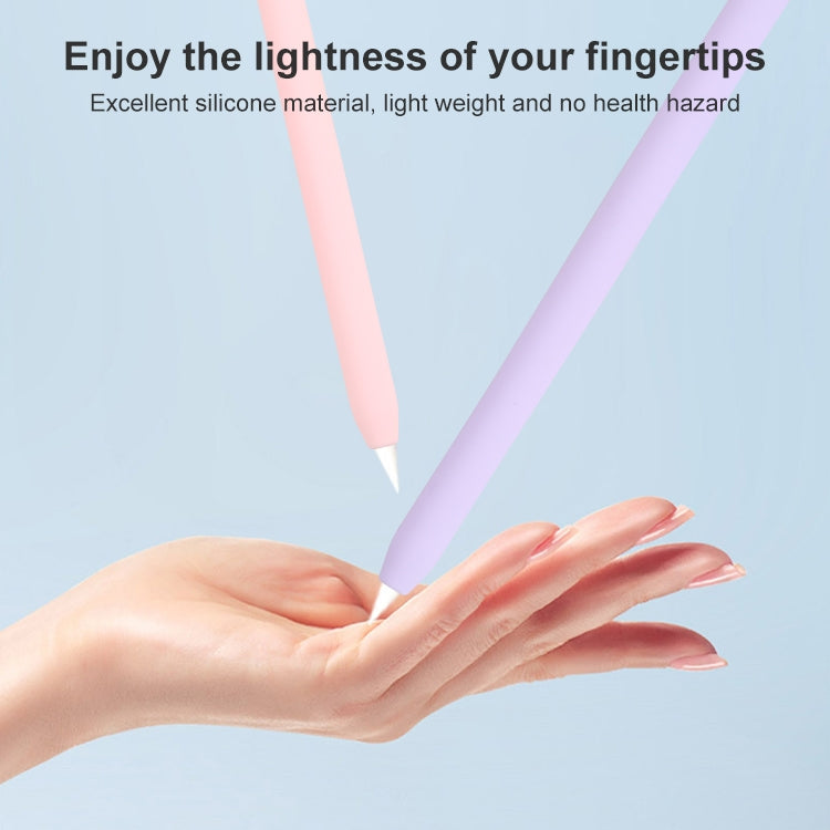 غطاء حماية سيليكون كرتوني على شكل حيوان لقلم اللمس 4 في 1 لـ Apple Pencil 2، لـ Apple Pencil 2