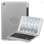 حافظة تابلت بلوحة مفاتيح بلاستيكية بلوتوث إصدار لابتوب لجهاز iPad mini 5 / 4