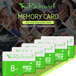 Richwell 32GB High Speed Class 10 Micro SD(TF) Memory Card, 32GB