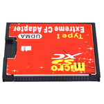Micro SD to CF Compact Flash Memory Card Adapter, 1-Socket, 1-Socket