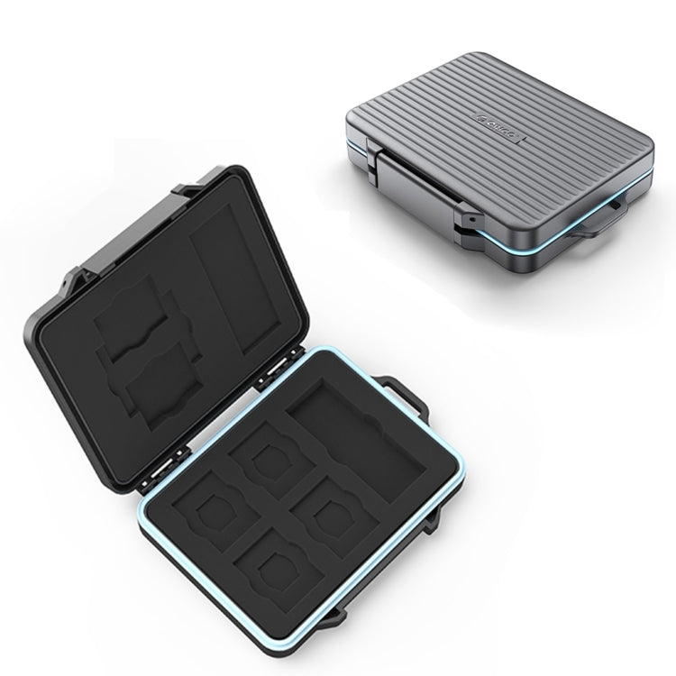 ORICO PHCD-6-BK-BP Card Reader Memory Card Digital Storage Box, PHCD-6-BK-BP