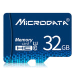 MICRODATA 32GB U1 Blue TF(Micro SD) Memory Card, 32GB
