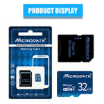 MICRODATA 32GB U1 Blue TF(Micro SD) Memory Card, 32GB