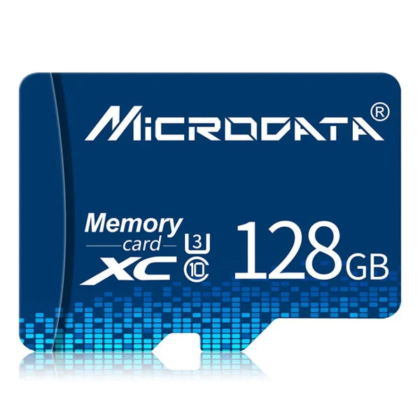 MICRODATA 128GB U3 Blue TF(Micro SD) Memory Card, 128GB – Trustpick