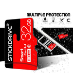 Stickdrive 32GB High Speed Class 10 Micro SD(TF) Memory Card, 32GB