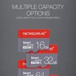Microdrive 64GB High Speed Class 10 Micro SD(TF) Memory Card, 64GB
