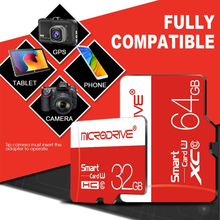 Microdrive 16GB High Speed Class 10 TF Memory Card, 16GB