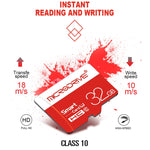 Microdrive128GB Class 10  High Speed Class 10 Micro SD(TF) Memory Card, 128GB