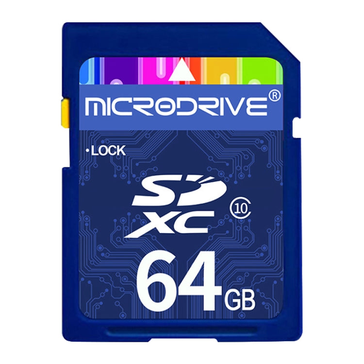 Microdrive 64GB High Speed Class 10 SD Memory Card for All Digital Devices with SD Card Slot, 64GB