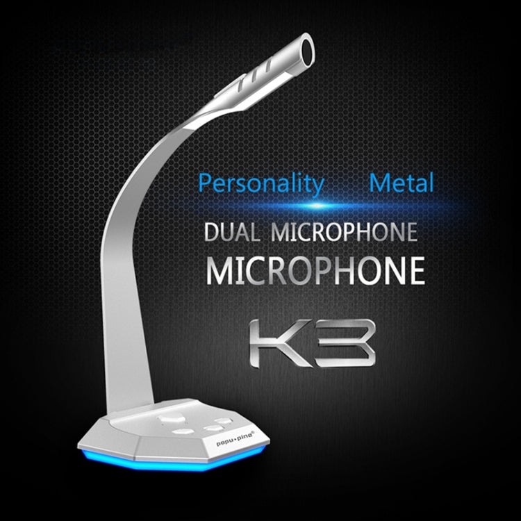 متوافق مع الكمبيوتر الشخصي / ماك للبث المباشر، العروض، الكاريوكي، إلخ، منفذ USB K3