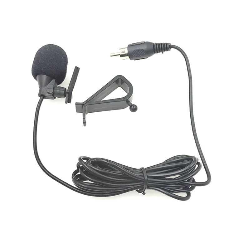 ZJ015MR ميكروفون خارجي بمقبس RCA لوتس، ملاحة DVD للسيارة، الطول: 3 م، مقبس RCA لوتس