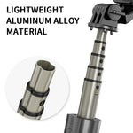 L03 Aluminum Alloy Foldable Bluetooth Tripod Selfie Stick, L03 White, L03 Black