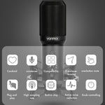 مجموعة ميكروفون تسجيل USB يانماي Q10B، Q10B