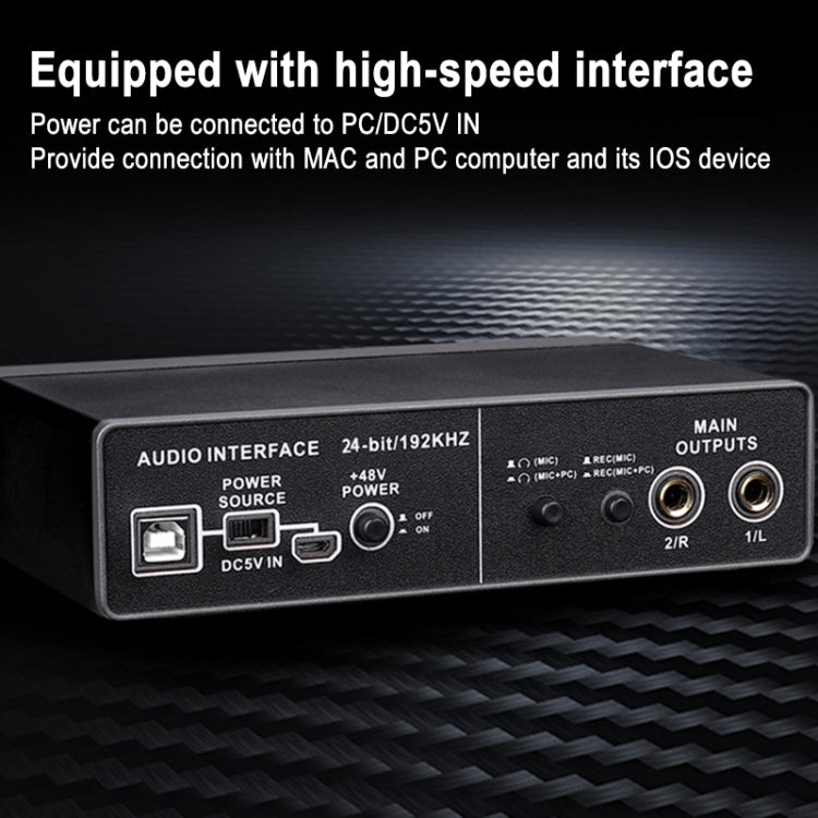ميكروفون USB خارجي مع بطاقة صوت حرة TEYUN Q-22، Q-22