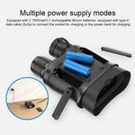 APEXEL Outdoor Hunting Night Vision Binoculars with Video HD Infrared Night Vision Device, APL-NV008