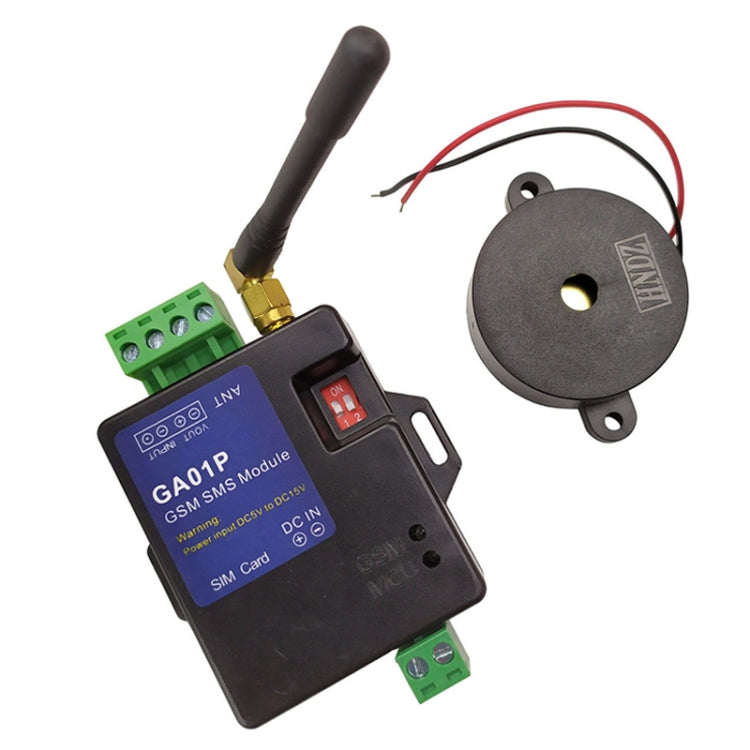 وحدة إنذار هاتف GSM ذكية صغيرة مع إيقاف تشغيل تلقائي وإرسال رسائل SMS، GA01P