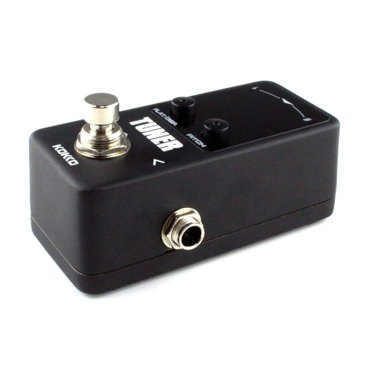 KOKKO FTN2 Gitarren-Mini-Monoblock-Effektpedal mit Stimmgerät, hochempfindlichem Dual-Mode-Display, FTN2