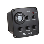 JOYO JE-303 Guitar Pickup 3-Band EQ Preamp Tuner Pickup Equalizer with Tuning Function, JE-303