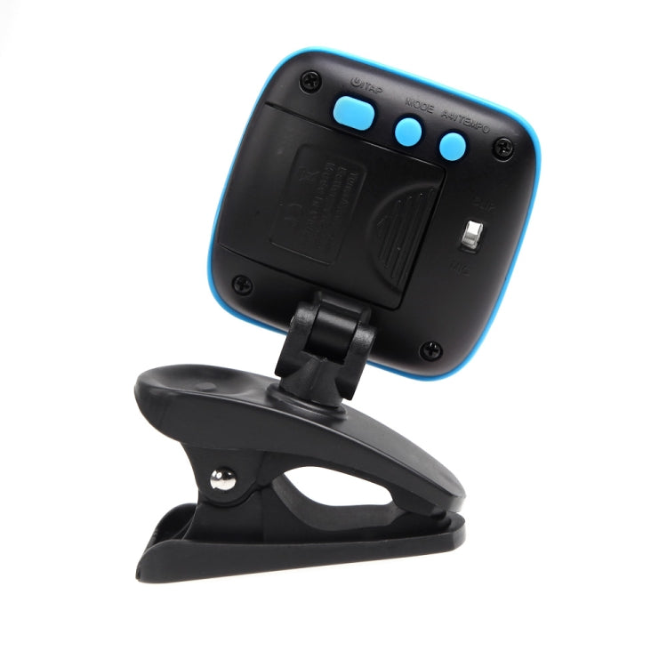 JOYO JMT-03 Portable Clip-on Guitar Tuner Metronome Supports MIC and CLIP Tuning Mode 2-in-1 360-Degree Rotating for Guitar Violin Ukulele, JMT-03